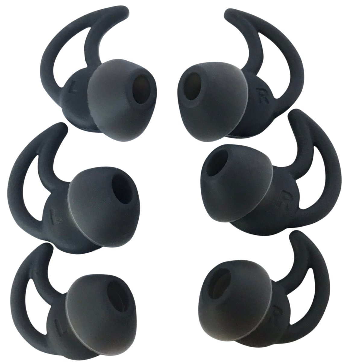 Bose SoundSport Truly Wireless Replacement Ear Bud Tips – 3 - Pair S/M/L Set - DB AV Supplies