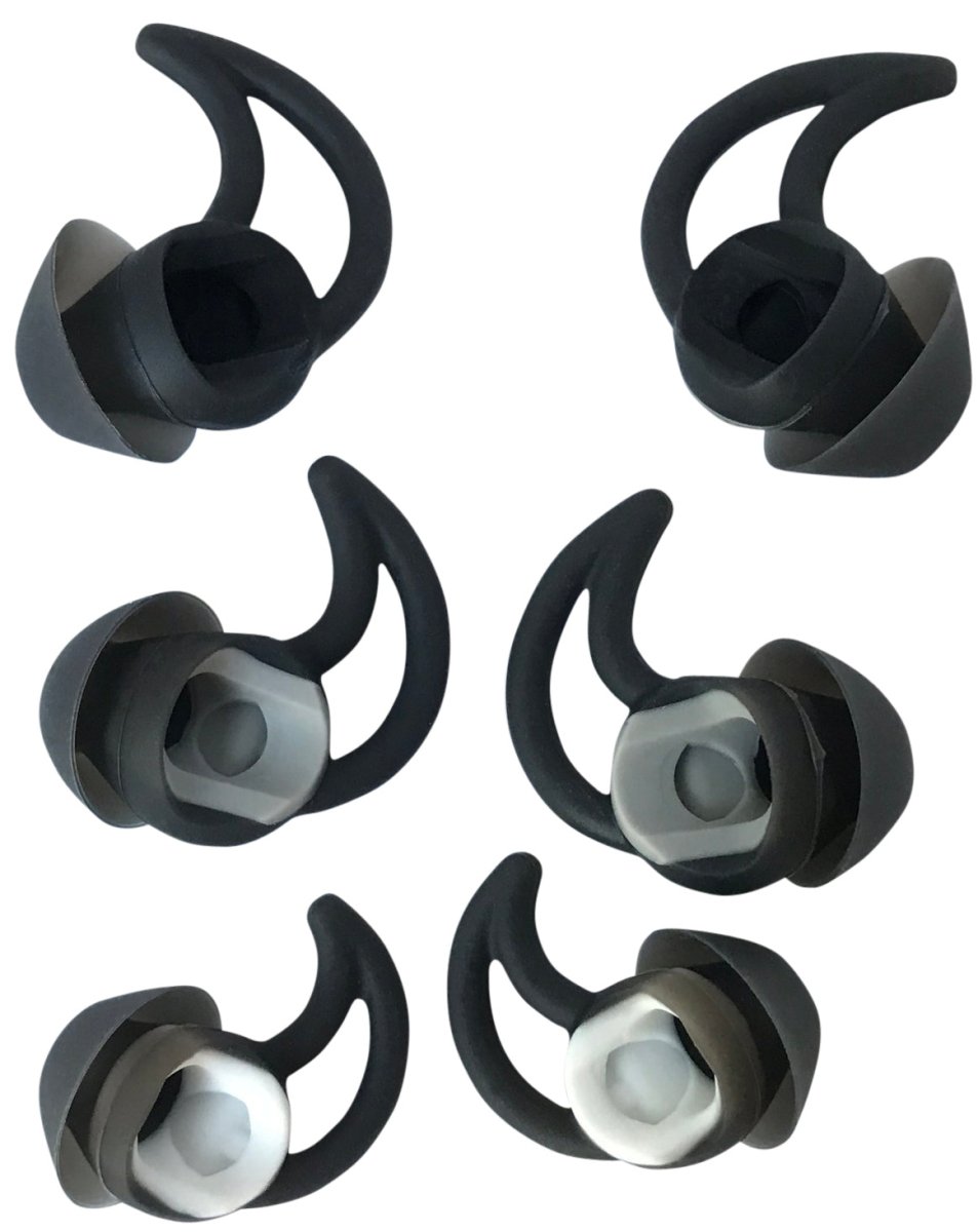 Bose SoundSport Truly Wireless Replacement Ear Bud Tips – 3 - Pair S/M/L Set - DB AV Supplies