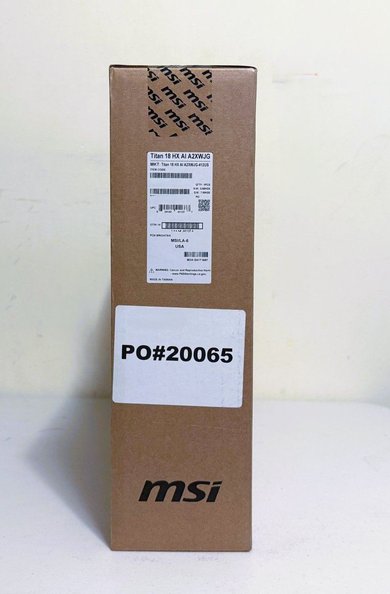 MSI Titan 18 HX AI A2XWJG - 412US 18 5090 Gaming Laptop - DB AV Supplies