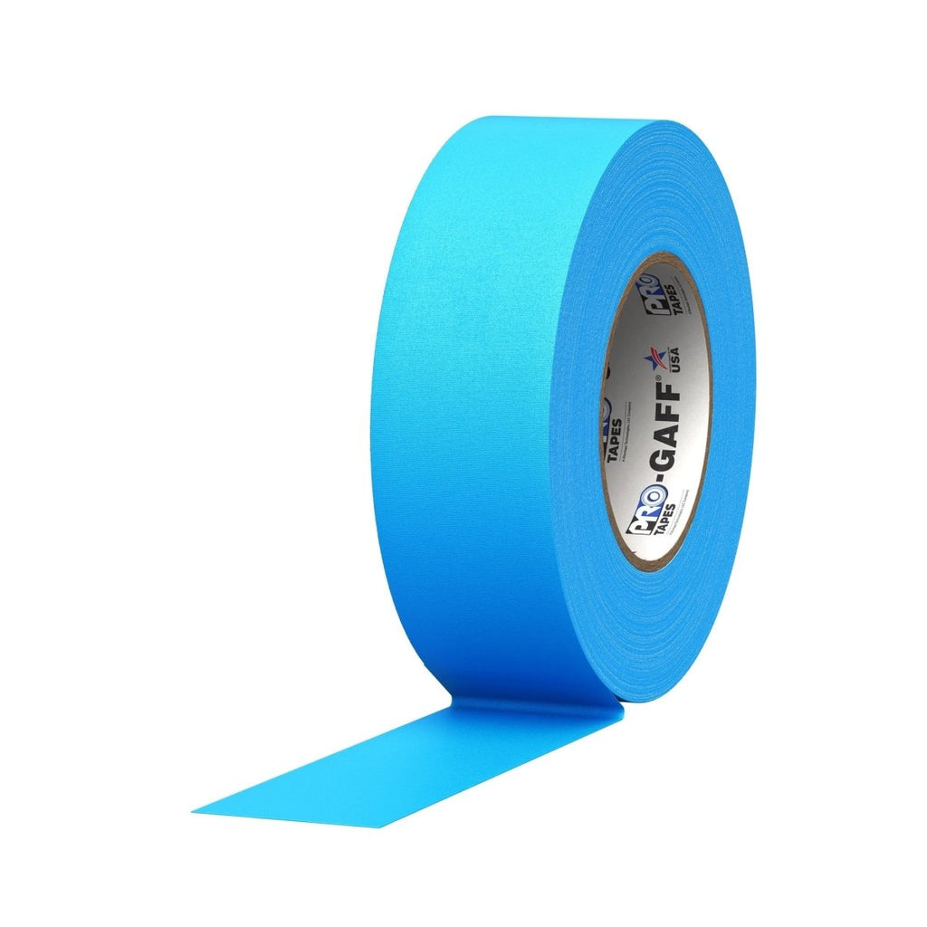 Pro Tapes Pro Gaff Fluorescent Gaffer Tape – 2" x 50 Yard FL Colors - DB AV Supplies