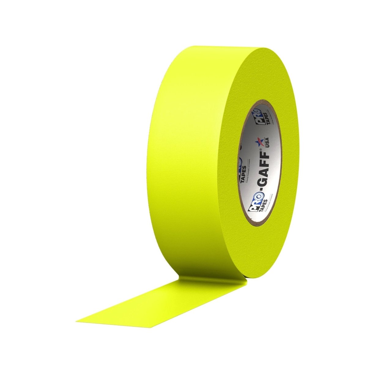 Pro Tapes Pro Gaff Fluorescent Gaffer Tape – 2" x 50 Yard FL Colors - DB AV Supplies